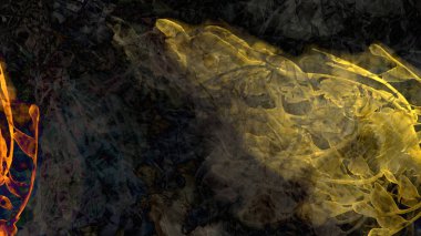 gerçeküstü arka plan dijital soyut çizimi