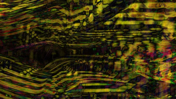 Digitale Illustration Des Fantastischen Abstrakten Texturhintergrundes — Stockfoto