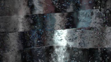 Dijital fantastik illüstrasyon soyut arazi arka plan