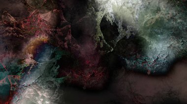 soyut arazi arka plan dijital illüstrasyon