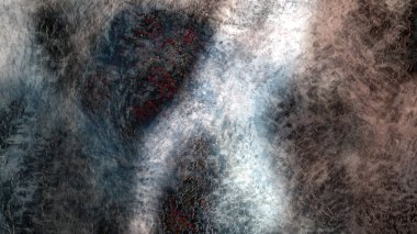 Dijital fantastik illüstrasyon soyut arazi arka plan