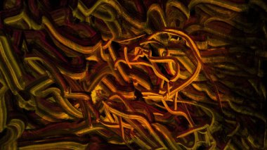 fantastik kavramı, dijital sanat renkli soyut arka plan