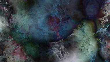 soyut arazi arka plan dijital illüstrasyon