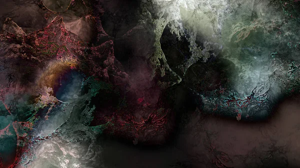 soyut arazi arka plan dijital illüstrasyon