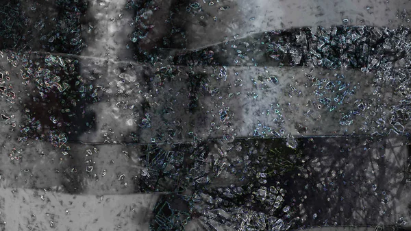 Dijital fantastik illüstrasyon soyut arazi arka plan