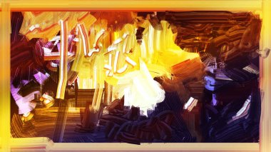 renkli arka plan dijital illüstrasyon