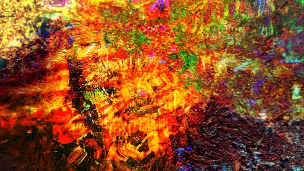 Цифровая Иллюстрация Абстрактного Красочного Фона — стоковое фото