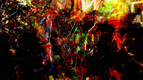 Ψηφιακή Απεικόνιση Του Abstract Πολύχρωμο Φόντο — Φωτογραφία Αρχείου