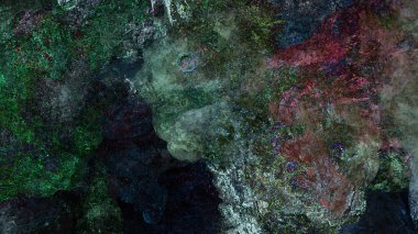 Dijital sanat fantastik soyut doku arka plan resmi