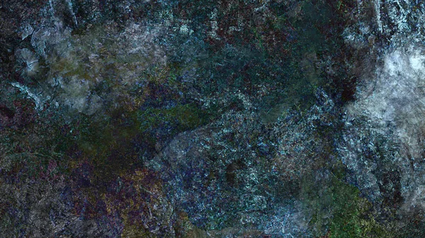 Ілюстрація Фантастичної Природи Водної Печери Абстрактний Текстурний Фон Цифровому Мистецтві — стокове фото