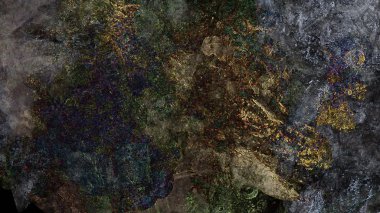 Soyut sanat duvar doku malzeme tasarımına renk yüzey eski boya dijital illüstrasyon arka plan