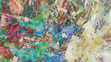 Dijital sanat fantastik soyut doku arka plan resmi