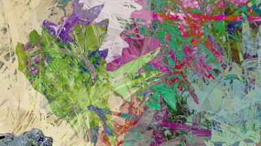 Dijital sanat fantastik soyut doku arka plan resmi