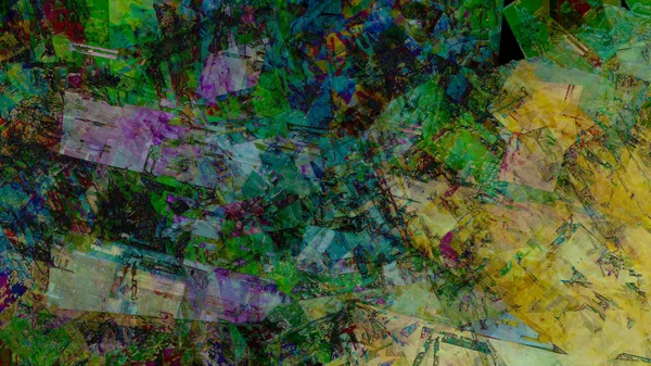 Terrein Abstracte Textuur Achtergrond Digitale Kunst — Stockfoto