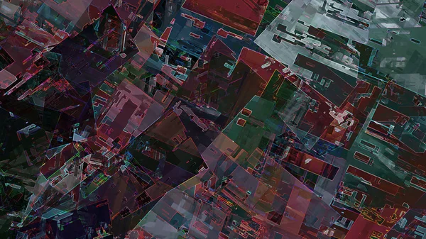 Illustration Des Terrains Abstrakte Textur Hintergrund Der Digitalen Kunst — Stockfoto