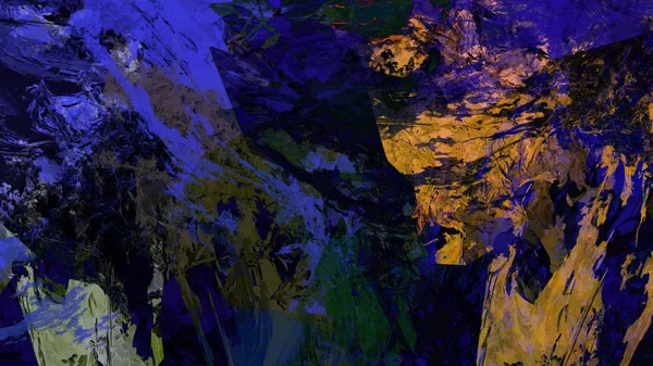 デジタル アートで地形抽象的なテクスチャ背景のイラスト — ストック写真