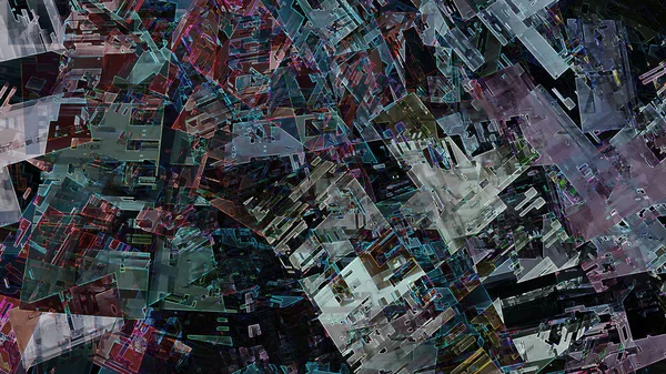 Illustration Terrain Abstract Texture Background Digital Art — Stock Photo, Image