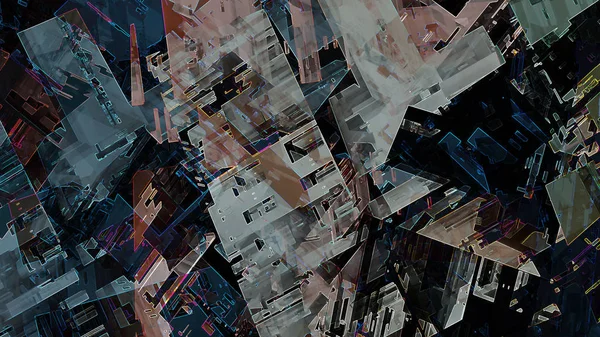 Obrázek Pozadí Abstraktní Textury Terénu Digitální Umění — Stock fotografie