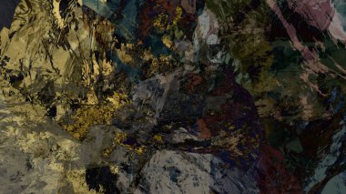 dijital sanat yaratıcı arazi soyut arka plan