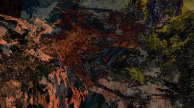 dijital sanat psychedelic arazi soyut arka plan