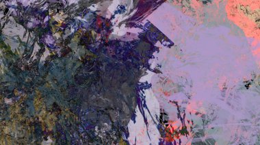 dijital sanat renkli arazi soyut arka plan