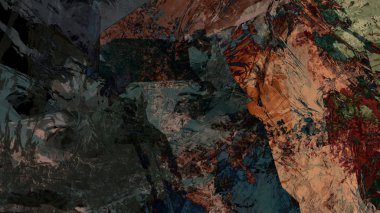 dijital sanat renkli arazi soyut arka plan