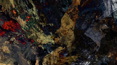 dijital sanat renkli arazi soyut arka plan