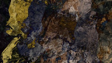 dijital sanat yaratıcı arazi soyut arka plan