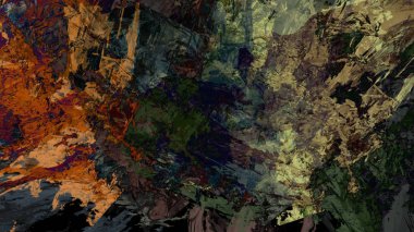 dijital sanat yaratıcı arazi soyut arka plan