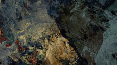 dijital sanat renkli arazi soyut arka plan