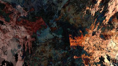 dijital sanat yaratıcı arazi soyut arka plan