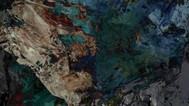 dijital sanat psychedelic arazi soyut arka plan