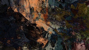 dijital sanat renkli arazi soyut arka plan