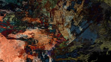 dijital sanat renkli arazi soyut arka plan