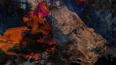 dijital sanat renkli arazi soyut arka plan