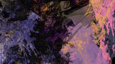 dijital sanat renkli arazi soyut arka plan