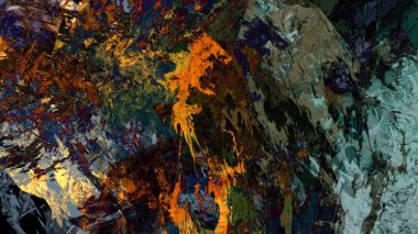 dijital sanat renkli arazi soyut arka plan