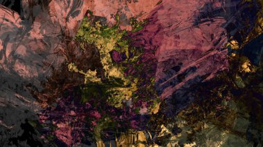 dijital sanat yaratıcı arazi soyut arka plan