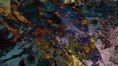 dijital sanat renkli arazi soyut arka plan