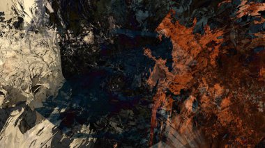 dijital sanat renkli arazi soyut arka plan