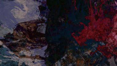 dijital sanat renkli arazi soyut arka plan