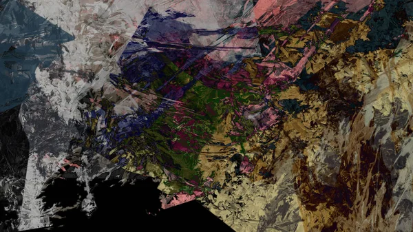 抽象的なテクスチャ地質学的性質山材料石風景の表面パターンをデジタル イラスト背景 — ストック写真