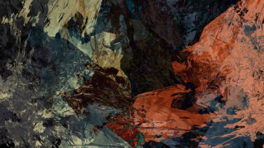 renkli arazi soyut doku dijital sanat arka planda gösteren resim