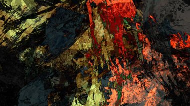 renkli arazi soyut doku dijital sanat arka planda gösteren resim