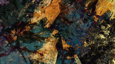 renkli arazi soyut doku dijital sanat arka planda gösteren resim