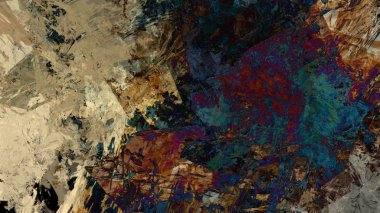 renkli arazi soyut doku dijital sanat arka planda gösteren resim