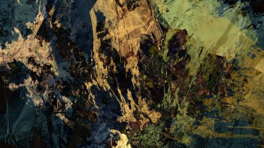 dijital sanat renkli arazi soyut arka plan