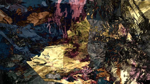 renkli arazi soyut doku dijital sanat arka planda gösteren resim