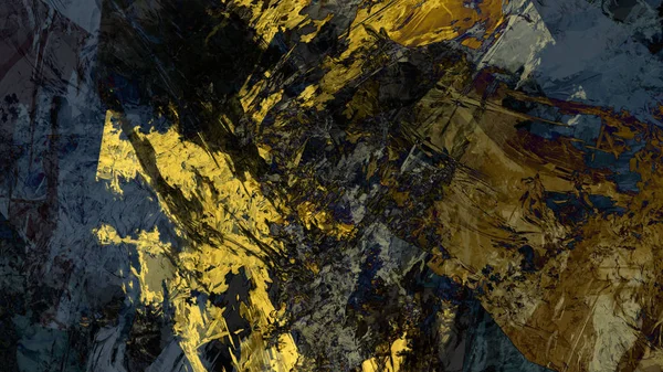 Färgglad Terräng Abstrakt Bakgrund Digital Konst — Stockfoto