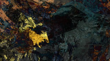 dijital sanat renkli arazi soyut arka plan